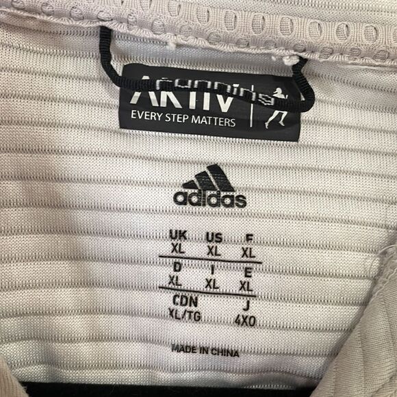 Adidas Aktiv grey hoodie/ running jacket size XL - Picture 9 of 14